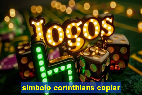 simbolo corinthians copiar